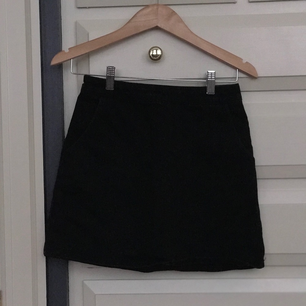 TOPSHOP moto skirt size W25